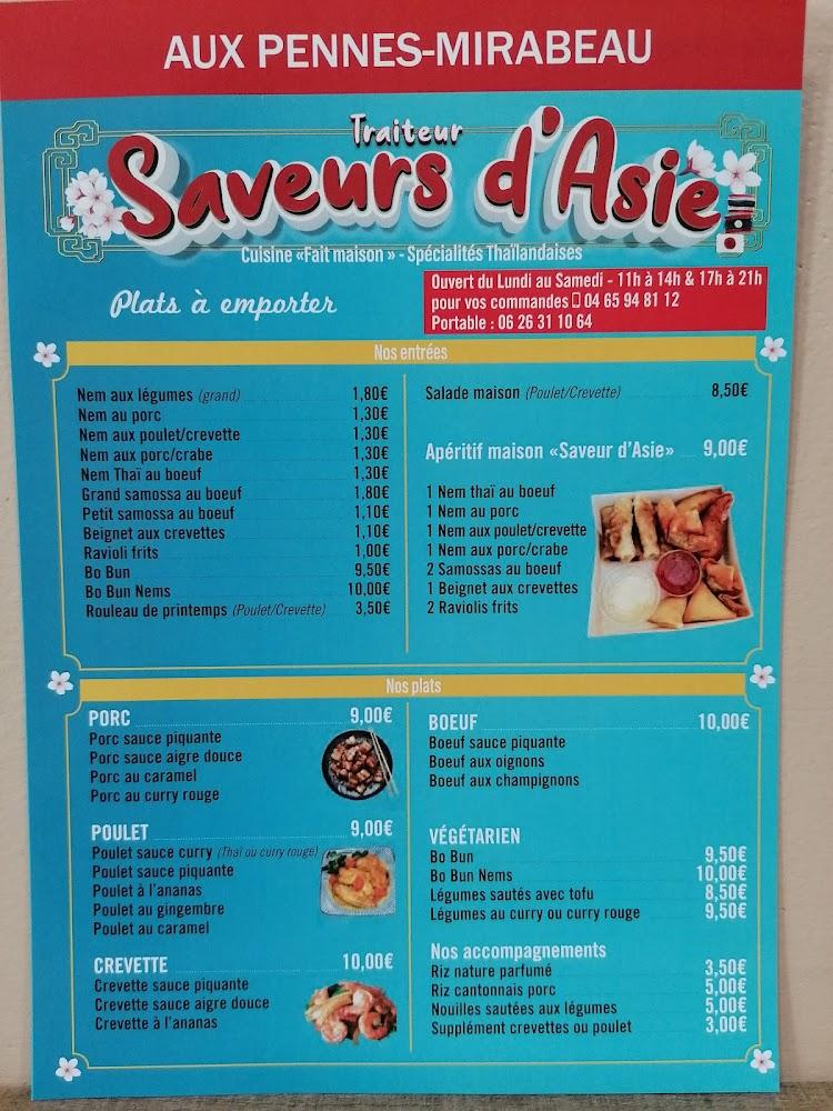 traiteurs Saveurs d’Asie - Menu Image 4